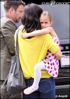 Courteney Cox, David Arquette et leur fille Coco 