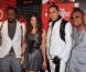 La super roulée Fergie, entourée des Black Eyed Peas, lors de la grande soirée pour la sortie de leur album, au Griffin de New York, le 10 juin 2009 !