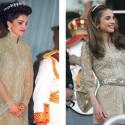 Rania de Jordanie, dix ans après, elle ose la même robe... mais en mieux !