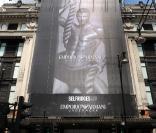 David Beckham lance sa ligne de sous-vêtements Armani, à la boutique Selfridges de Londres, le 11 juin 2009