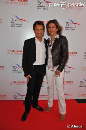 Corinne Touzet et Vincent Perrot à l'événement Journée de l'Extrême - Grand Prix du président de la République. 13/06/09
