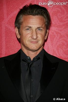 Sean Penn et sa femme Robin Wright