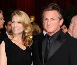Sean Penn et sa femme Robin Wright