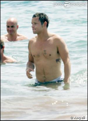Justin Chambers et sa femme Keisha à Hawaï. 17/06/06