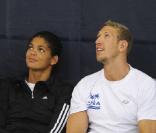 Alain Bernard et Coralie Balmy