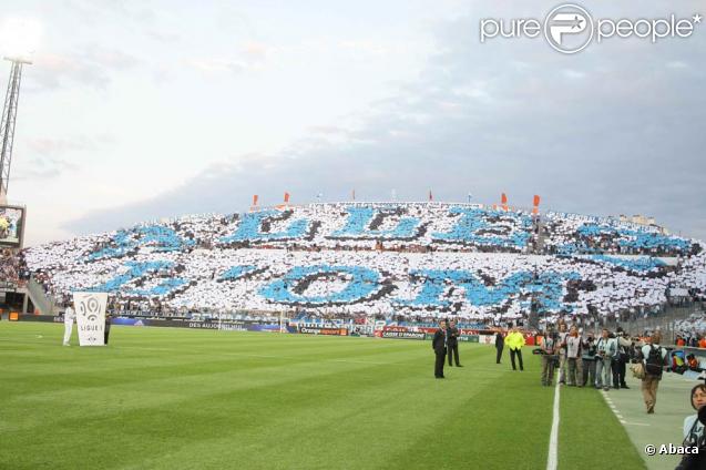 Le stade Vélodrome en feu ! 