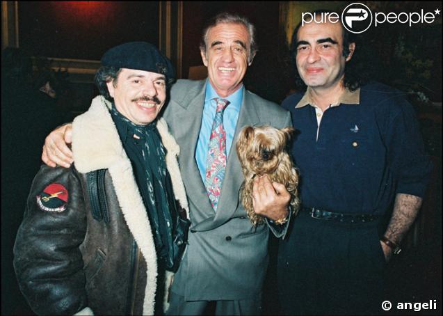 Ticky Holgado, Philippe Khorsand, Jean Paul Belmondo au Théâtre de de Paris 1994