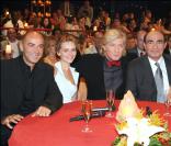 Patrick Bosso, Patrick Sebastien, Philippe Khorsand et Léa Drucker en 2003 