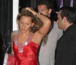 Michael Ballack et sa femme Simone Lambe, dans la boîte de nuit Mint, à Miami, en juin 2009 !