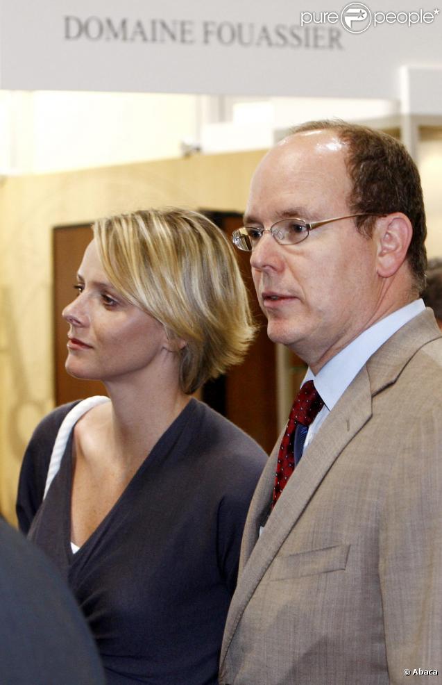 Albert de Monaco et Charlene Wittstock à Bordeaux pour Vinexpo