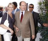 Albert de Monaco et Charlene Wittstock à Bordeaux pour Vinexpo