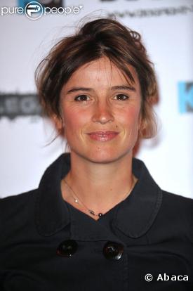 Agathe de la Boulaye lors de la première de Dogfight à Paris le 22 juin 2009