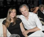 Mathilde Seigner et son compagnon Mathieu Petit au Queenie 