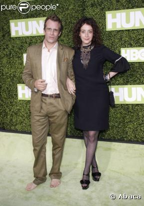 Thomas Jane et Jane Adams lors de la soirée de lancement de la série Hung diffusée sur HBO le 24 juin 2009 à Los Angeles