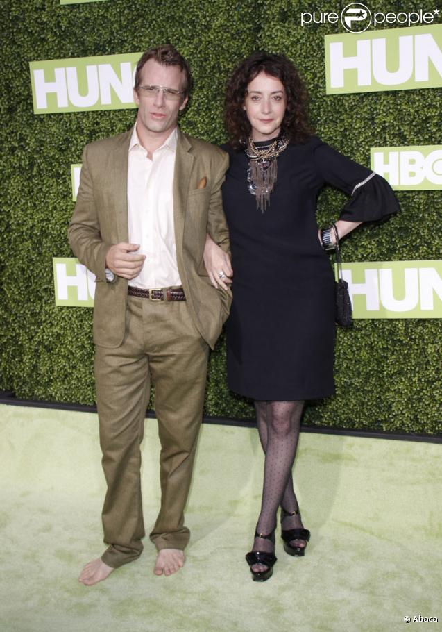 Thomas Jane et Jane Adams lors de la soirée de lancement de la série Hung diffusée sur HBO le 24 juin 2009 à Los Angeles