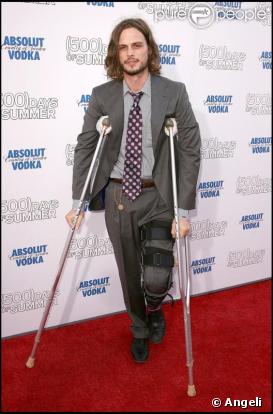 Matthew Gray Gubler le 24 juin 2009 à Los Angeles pour la première de 500 Days of Summer