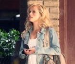 Reese Witherspoon sur le tournage de How do you do ? à Washington le 25 juin 2009