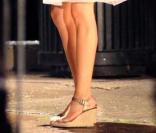 Reese Witherspoon sur le tournage de How do you do ? à Washington le 25 juin 2009