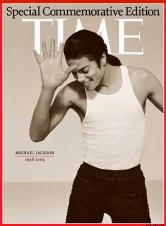 Couverture du Hors-Série consacré à Michael Jackson par le magazine américain TIME
