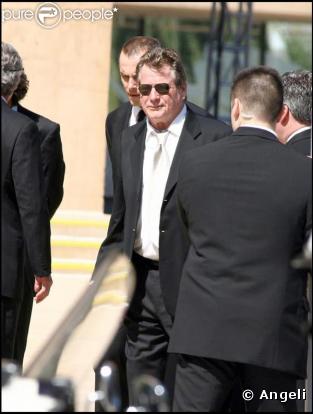 Les bouleversantes obsèques de Farrah Fawcett, qui se sont déroulées en la cathédrale Notre-Dame-des-Anges, à Los Angeles, le 29 juin 2009.