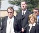 Les bouleversantes obsèques de Farrah Fawcett, qui se sont déroulées en la cathédrale Notre-Dame-des-Anges, à Los Angeles, le 29 juin 2009.