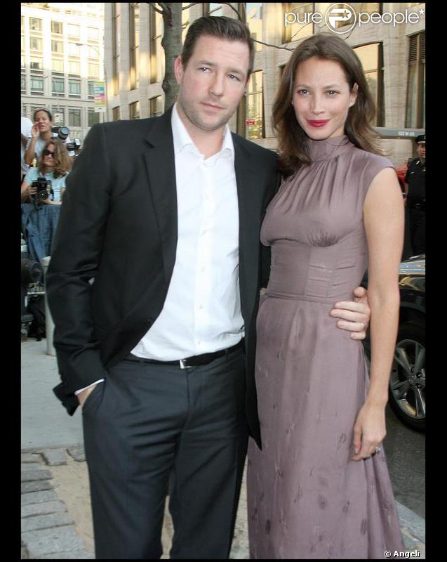 Christy Turlington et son mari Edwards Burns