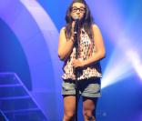 Camélia-Jordana au Casino Barrière de Toulouse dans le cadre de la tournée Nouvelle Star. Le 2 juillet 2009