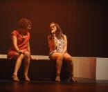 Leïla et Camélia-Jordana en duo au Casino Barrière de Toulouse dans le cadre de la tournée Nouvelle Star. Le 2 juillet 2009