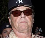 Jack Nicholson, lors d'un match de baseball des Yankees, à New York, le 2 juillet 2009 !