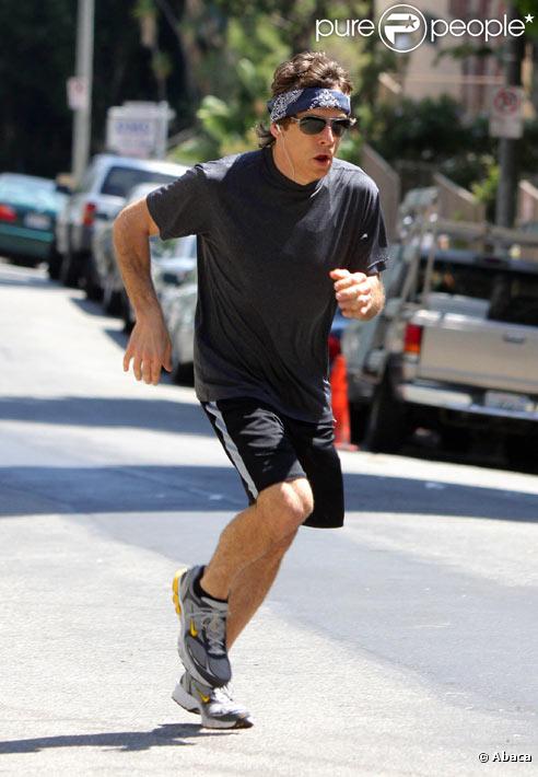 Ben Stiller fait son jogging en mai 2009 