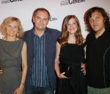 Ingeborga Dapkunaite, Christian Carion, Alexandra Maria Lara et Emir Kusturica, lors de l'avant-première de 