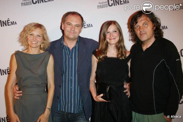 Ingeborga Dapkunaite, Christian Carion, Alexandra Maria Lara et Emir Kusturica, lors de l'avant-première de 