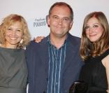 Ingeborga Dapkunaite, Christian Carion et Alexandra Maria Lara, lors de l'avant-première de 
