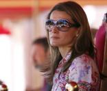 Letizia d'Espagne, lors de la dernière journée de l'Académie des Forces Navales espagnoles, à San Fernando, en Espagne, le 7 juillet 2009 !
