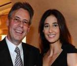 Michel Jauslin et Yara Lapidus, à l'occasion de l'inauguration de la Suite Prestige du Park Hyatt Paris-Vendôme, le 3 juillet 2009 !