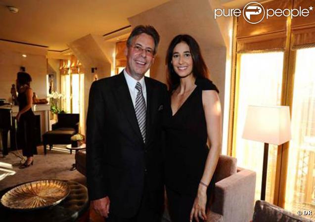 Michel Jauslin et Yara Lapidus, à l'occasion de l'inauguration de la Suite Prestige du Park Hyatt Paris-Vendôme, le 3 juillet 2009 !