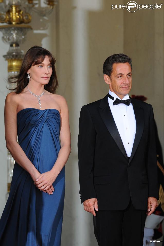 Carla Bruni et Nicolas Sarkozy 