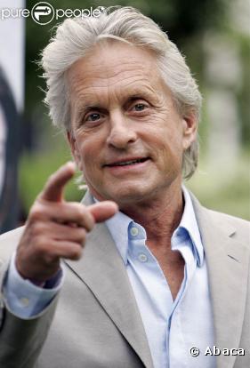 Michael Douglas, en promotion de "Beyond a reasonable doubt"