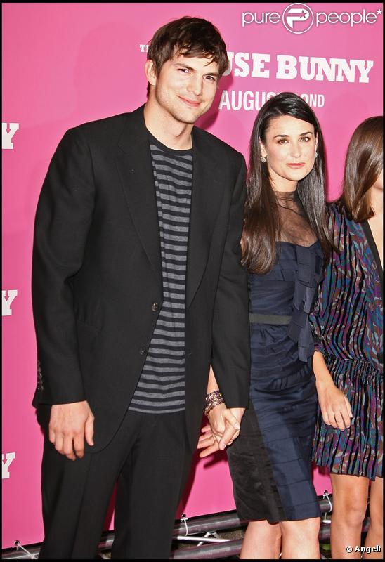 Ashton Kutcher et Demi Moore