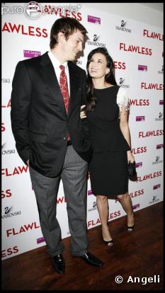 Ashton Kutcher et Demi Moore