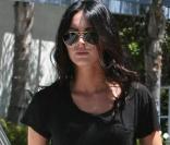 Megan Fox rend visite à une amie, à Los Angeles, le 12 juillet 2009 !