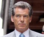 Pierce Brosnan sur le tournage de Remember Me à New York le 13 juillet 2009