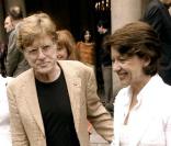 Robert Redford et sa nouvelle femme Sybille Szaggars, épousée en juillet 2009.