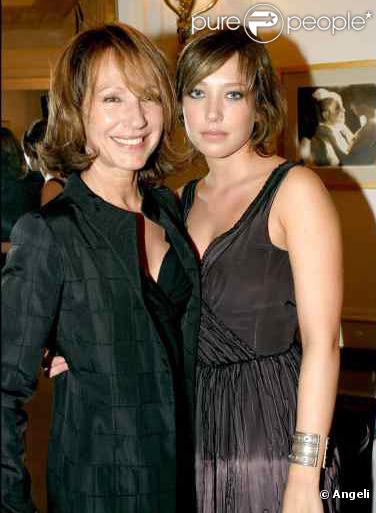 Laura Smet et sa mère Nathalie Baye 