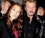 Laura Smet et son père Johnny Hallyday 