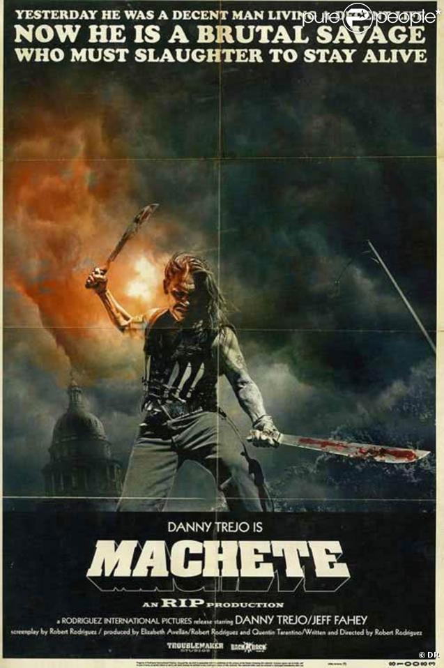 L'affiche de  Machete  !