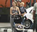 Mark Owen et sa famille en vacances à l'île Maurice