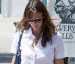 Jennifer Garner et sa grande fille Violet à Los Angeles. 19/07/09