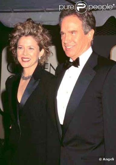 Warren Beatty et Annette Bening en 1999 