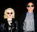 Warren Beatty et Madonna en 1990 